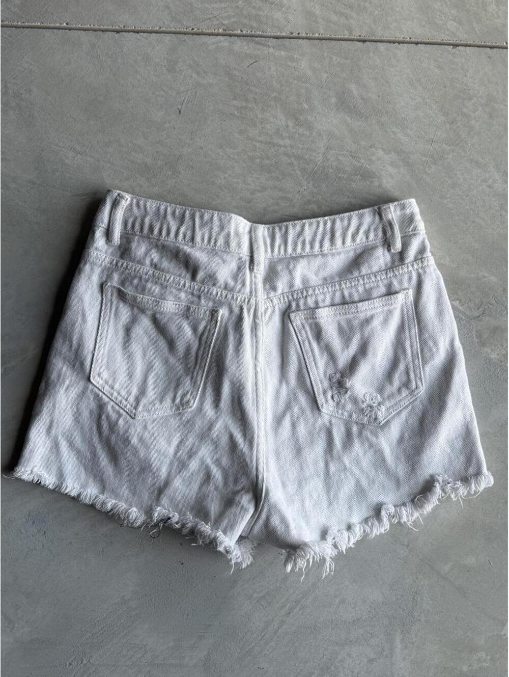 SHEIN Women's White Shorts